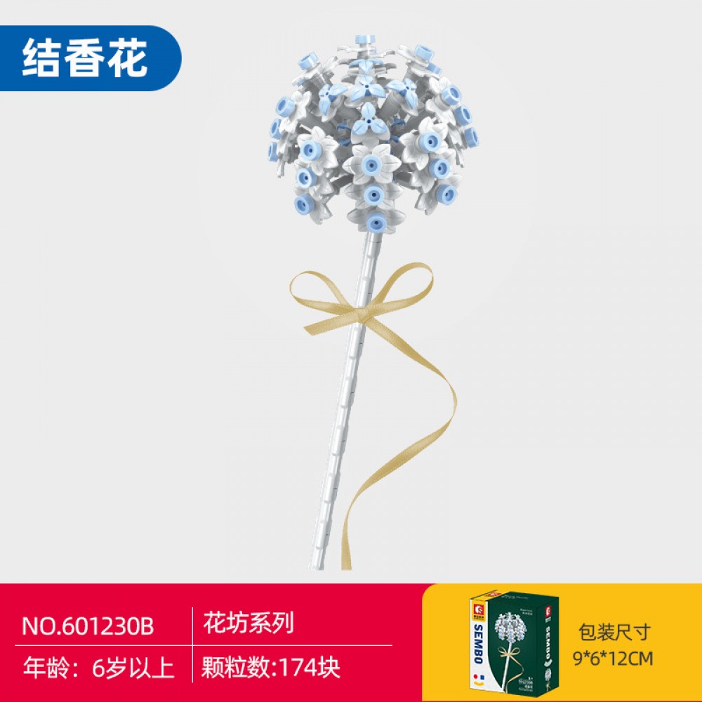 滿500元才能出貨！！！藍色結香花森寶積木  