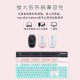 馬卡龍色系無線鍵盤滑鼠組-黑色(無注音)