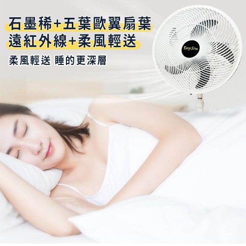 EASY SLIM量子石墨烯負離子風扇-14吋