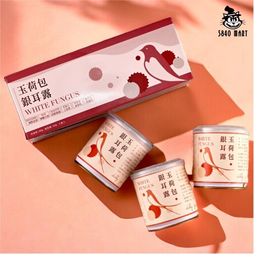 少女燕｜大樹玉荷包銀耳露 (禮盒3罐入)