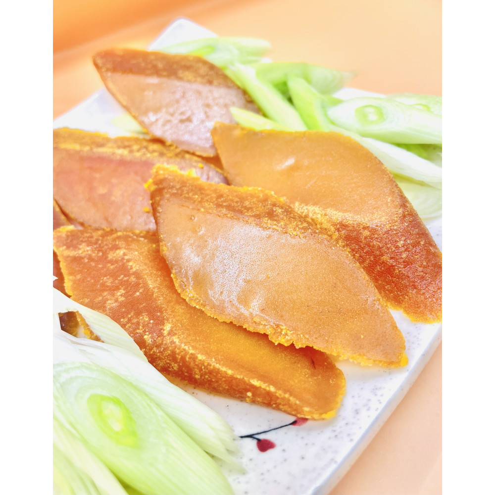 一口烏魚子